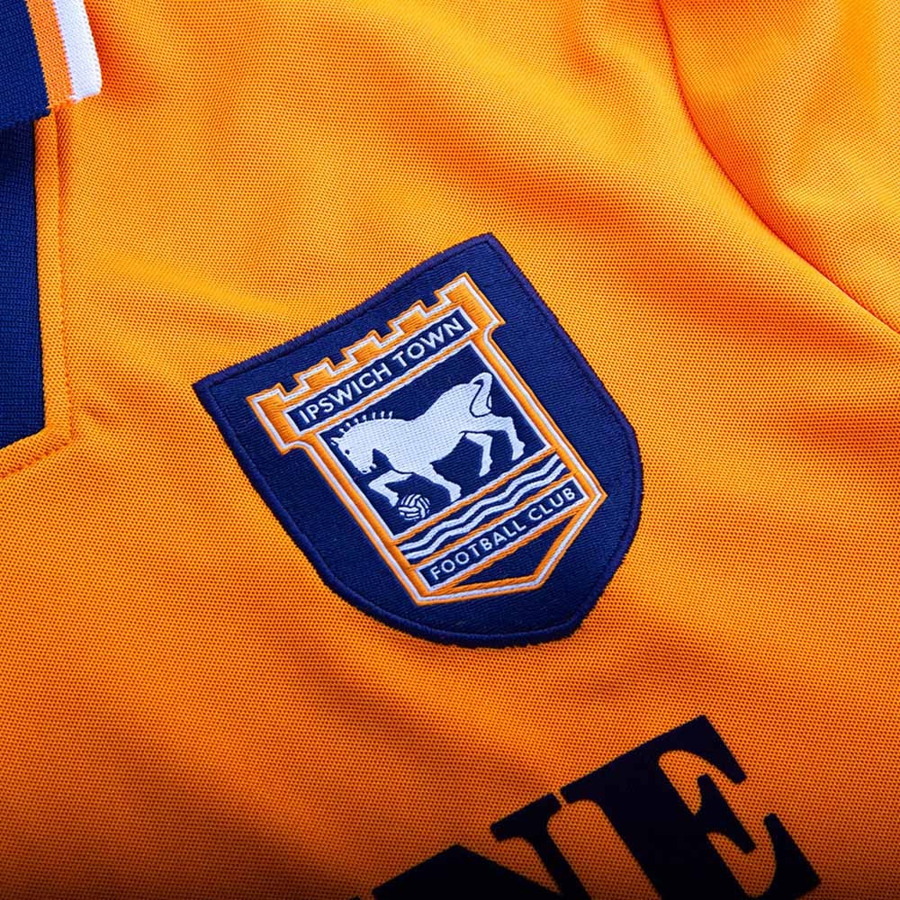 Copa Ipswich Town FC 1998-200 Retro Fotballdrakt Borte