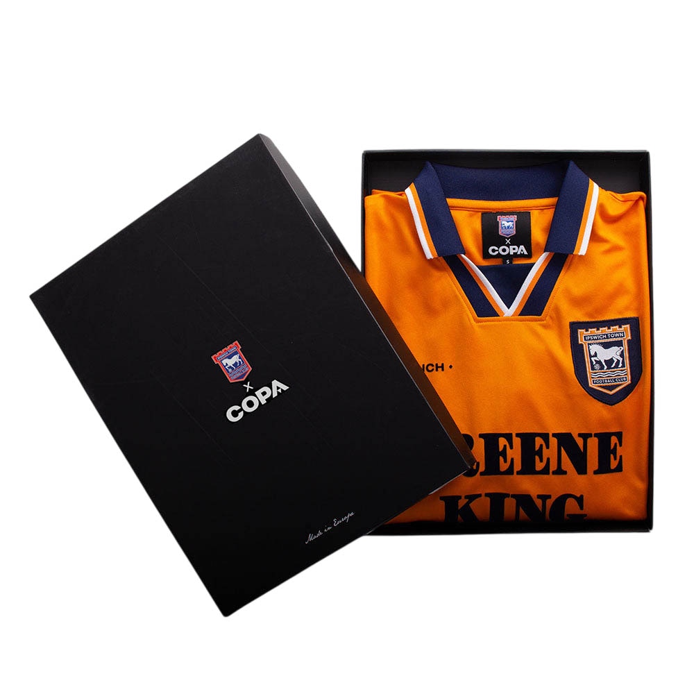 Copa Ipswich Town FC 1998-200 Retro Fotballdrakt Borte