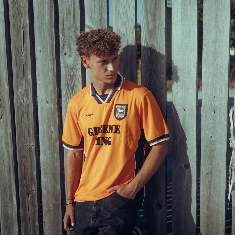 Copa Ipswich Town FC 1998-200 Retro Fotballdrakt Borte