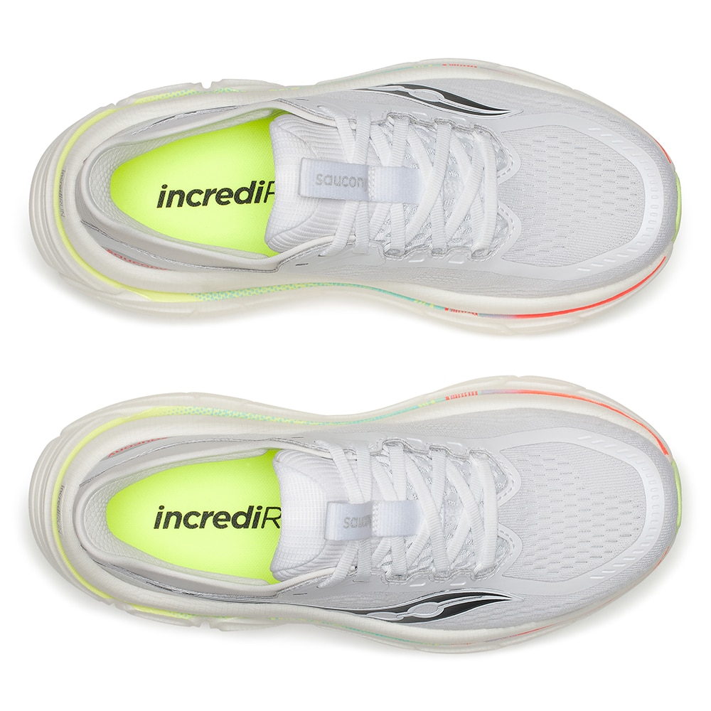 Saucony Paramount Max Løpesko Dame Hvit/Flerfarget
