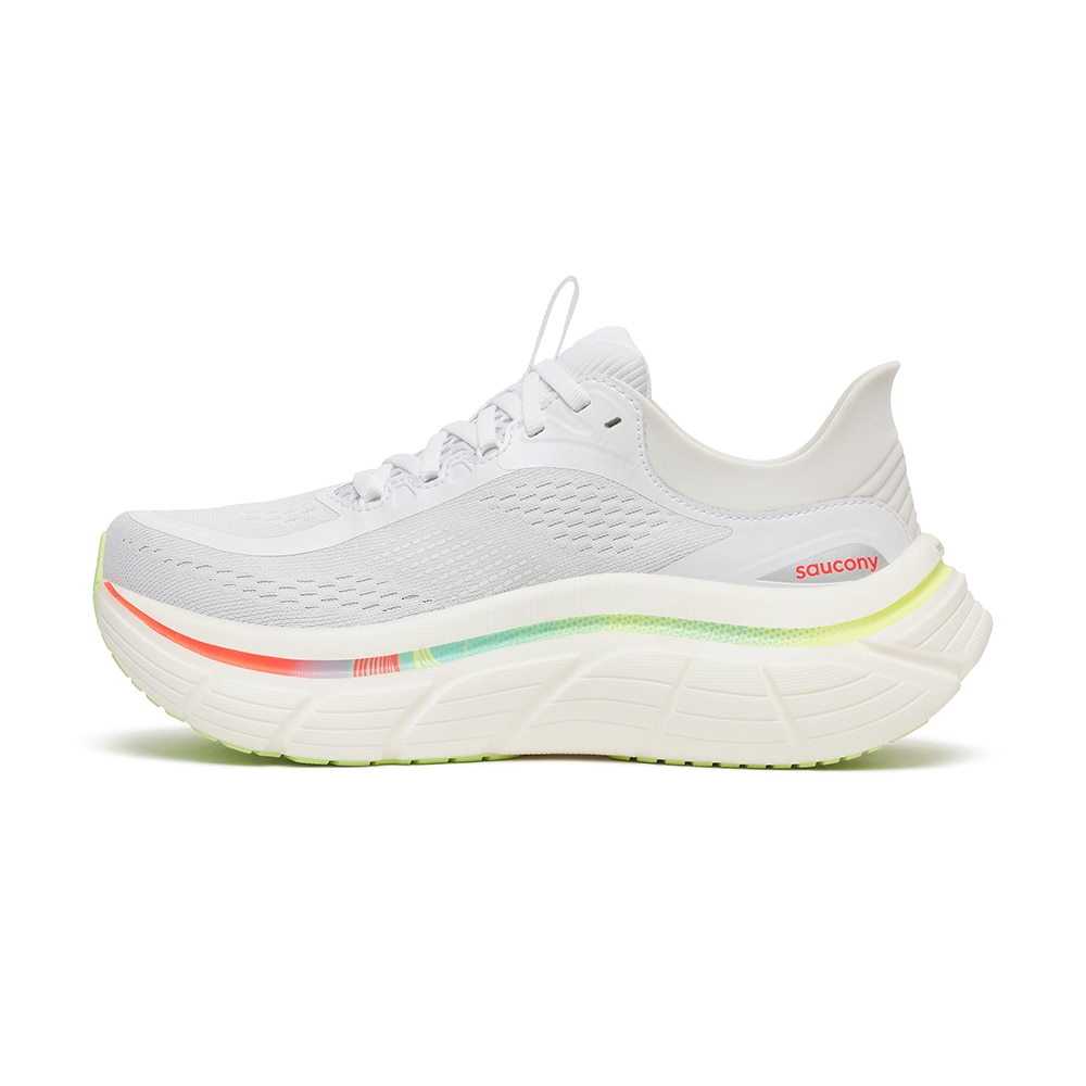Saucony Paramount Max Løpesko Dame Hvit/Flerfarget