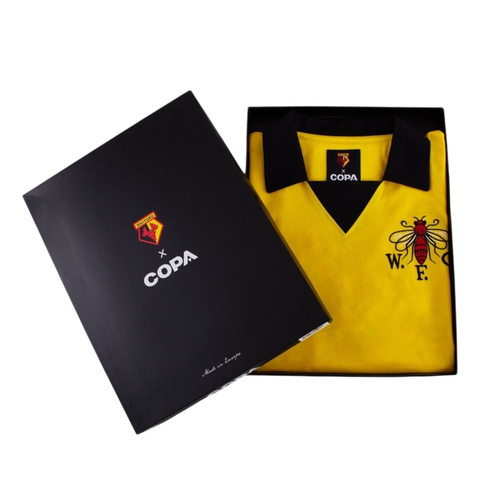 Copa Watford FC 1974 Retro Fotballdrakt Hjemme