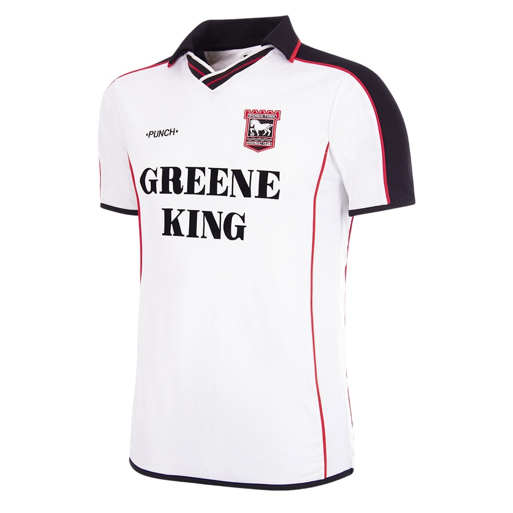 Copa Ipswich Town FC 2000-2001 Retro Fotballdrakt Borte