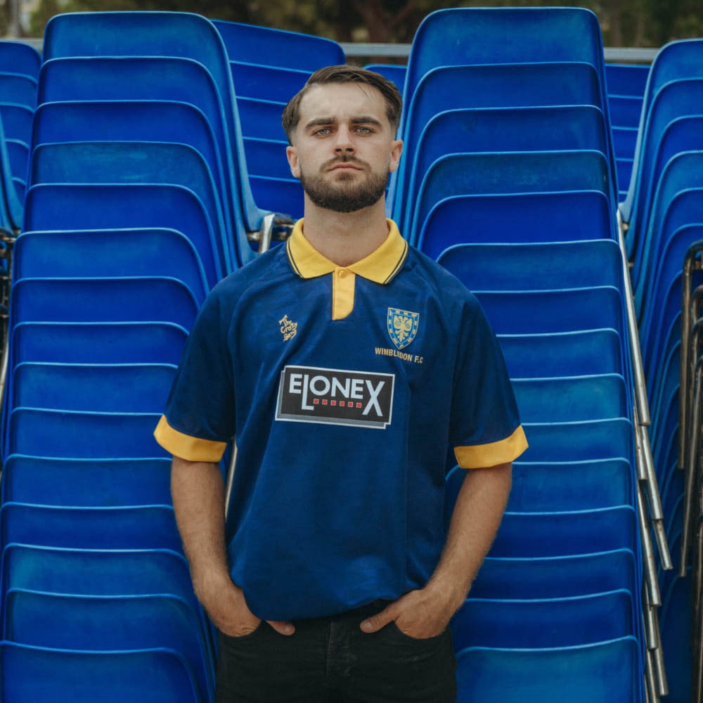 Copa Wimbledon FC 1994-1995 Retro Fotballdrakt Hjemme