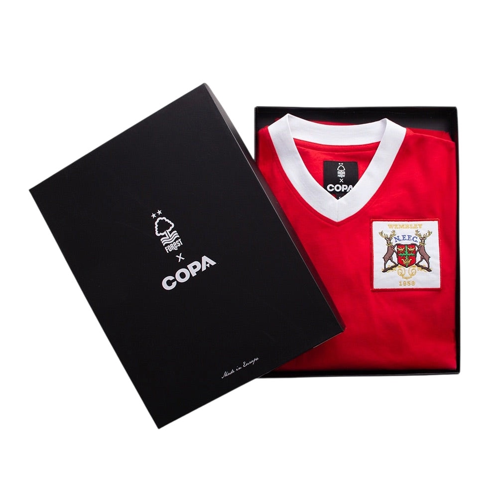 Copa Nottingham Forest 1959 Cup Final Retro Fotballdrakt Hjemme