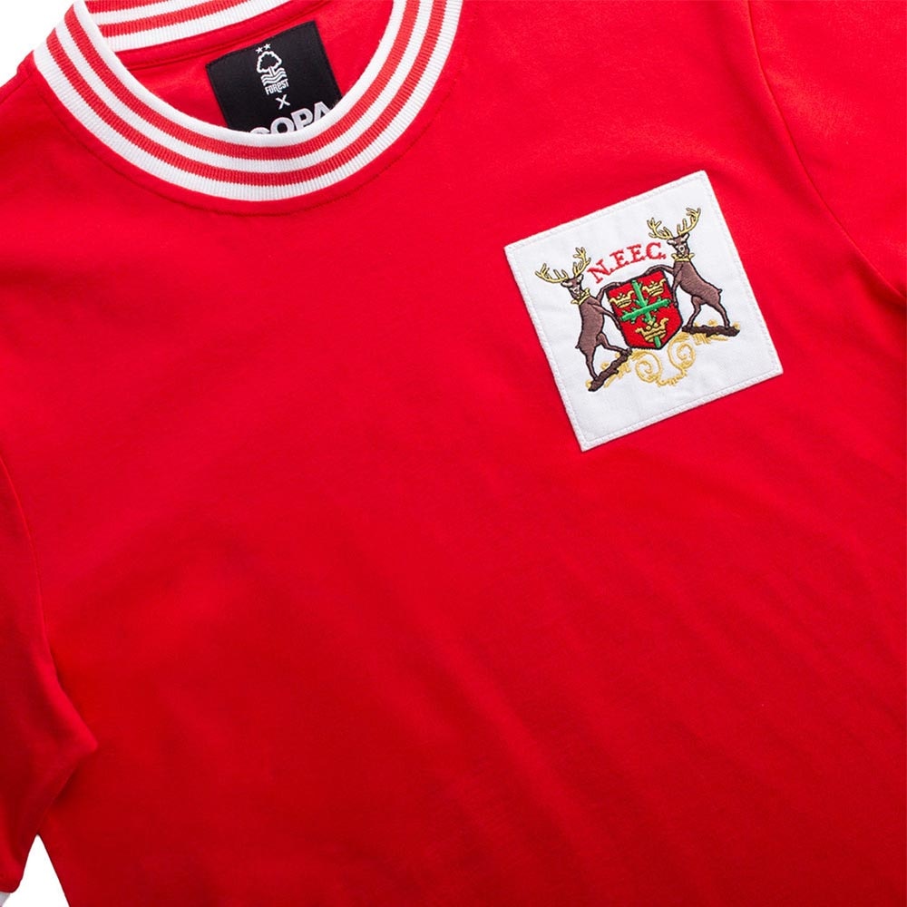 Copa Nottingham Forest 1966-1967 Retro Fotballdrakt Hjemme