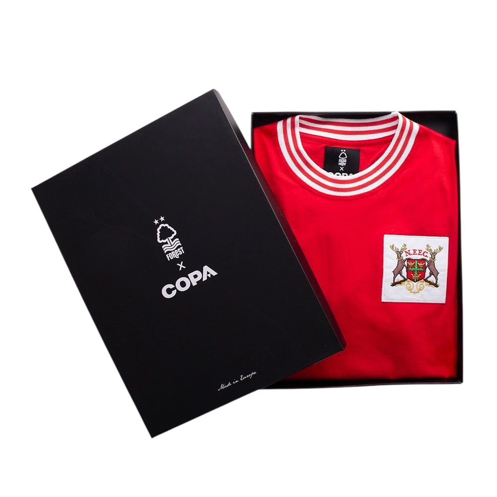 Copa Nottingham Forest 1966-1967 Retro Fotballdrakt Hjemme