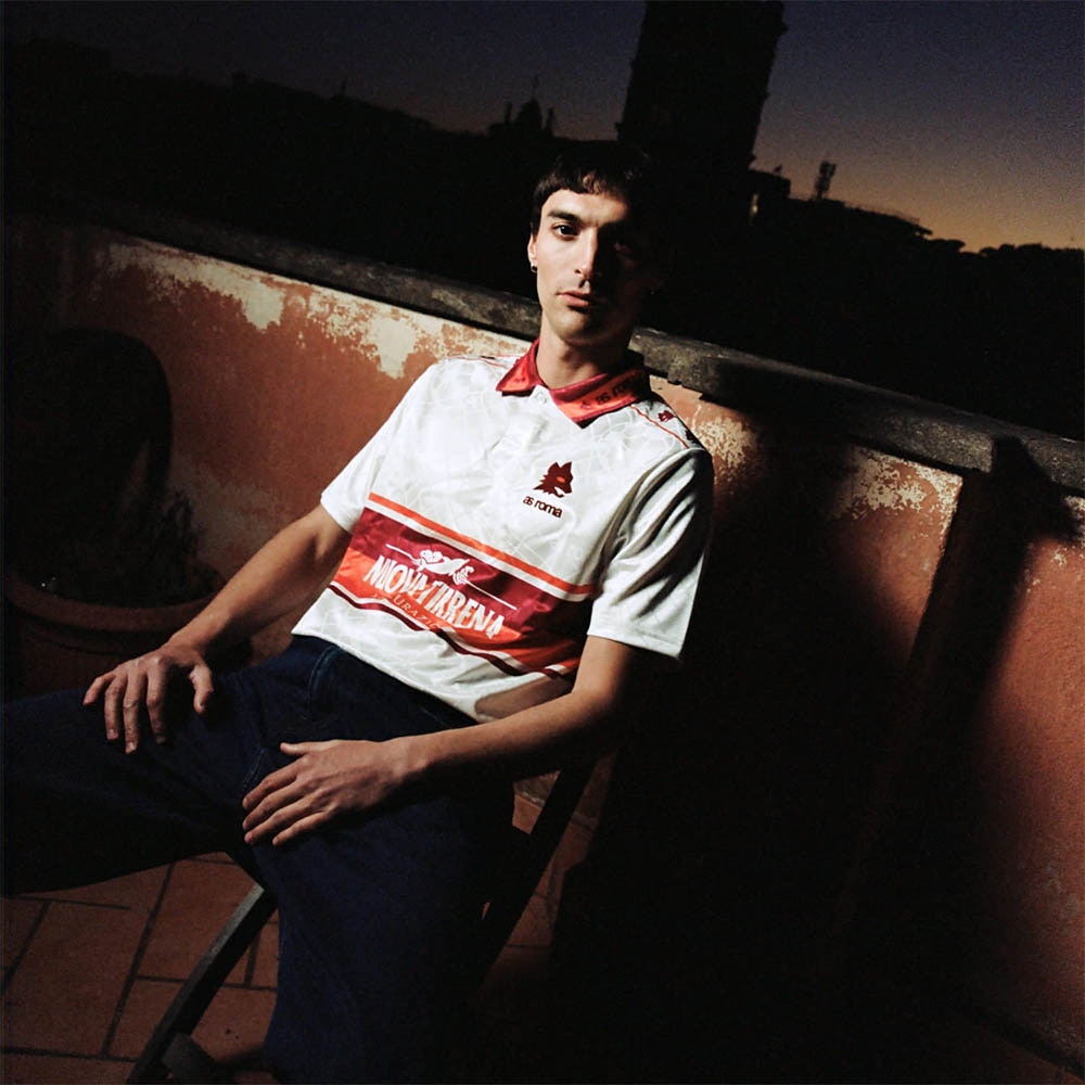 Copa AS Roma 1994-1995 Retro Fotballdrakt Borte