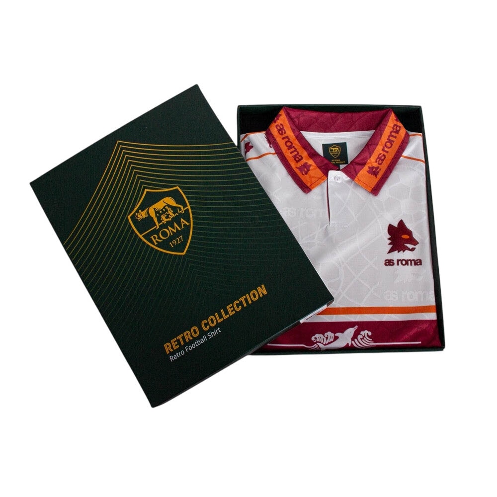 Copa AS Roma 1994-1995 Retro Fotballdrakt Borte
