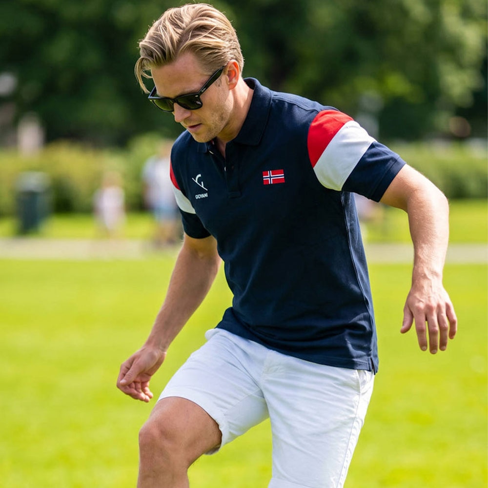 Giovani Sander Polo Trøye VM 2026 Marine