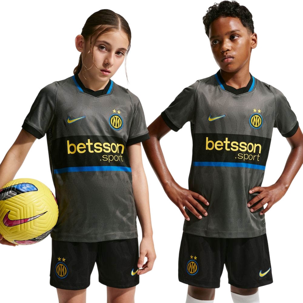 Nike Inter Milan Fotballdrakt 26/27 Barn Tredje