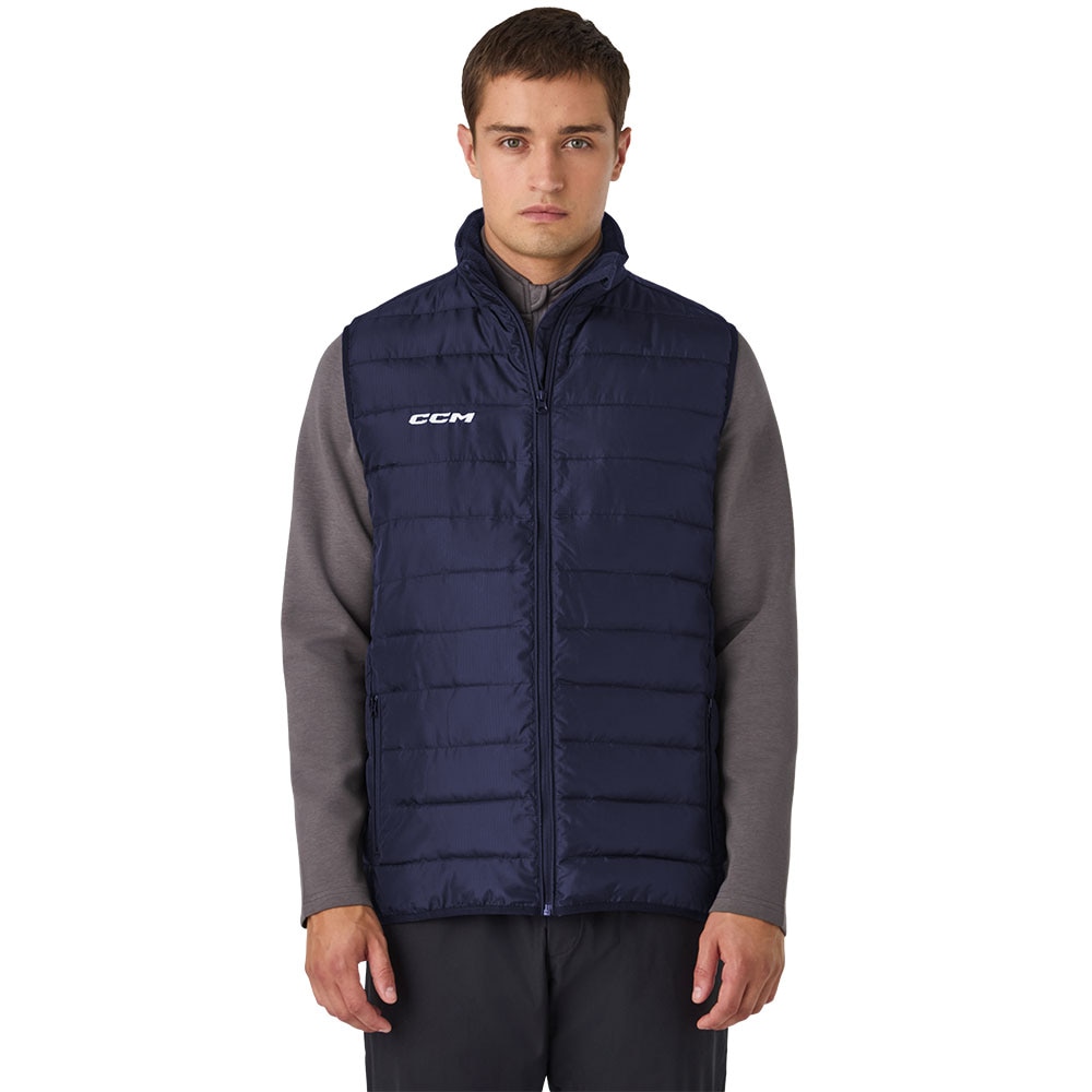 Ccm Team Quilted Vest Marine