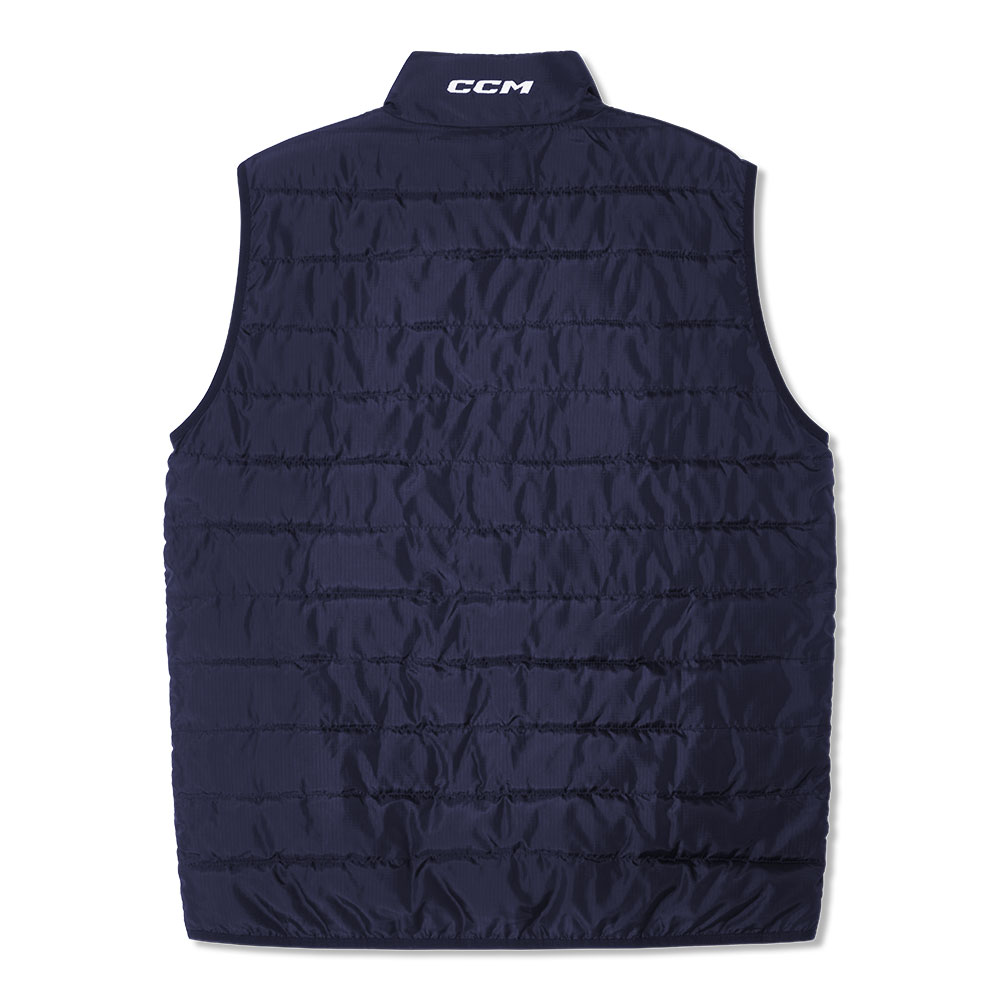 Ccm Team Quilted Vest Marine