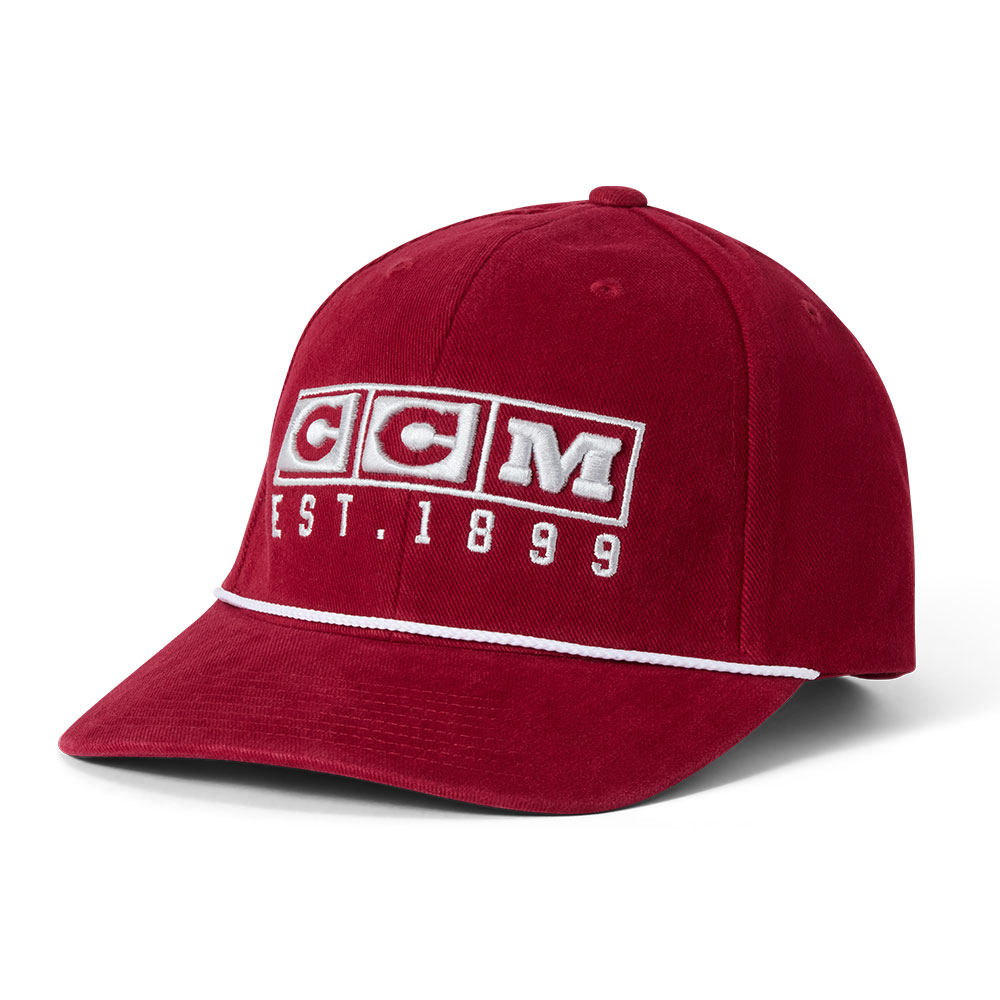 Ccm Vintage Wash Cap Burgunder