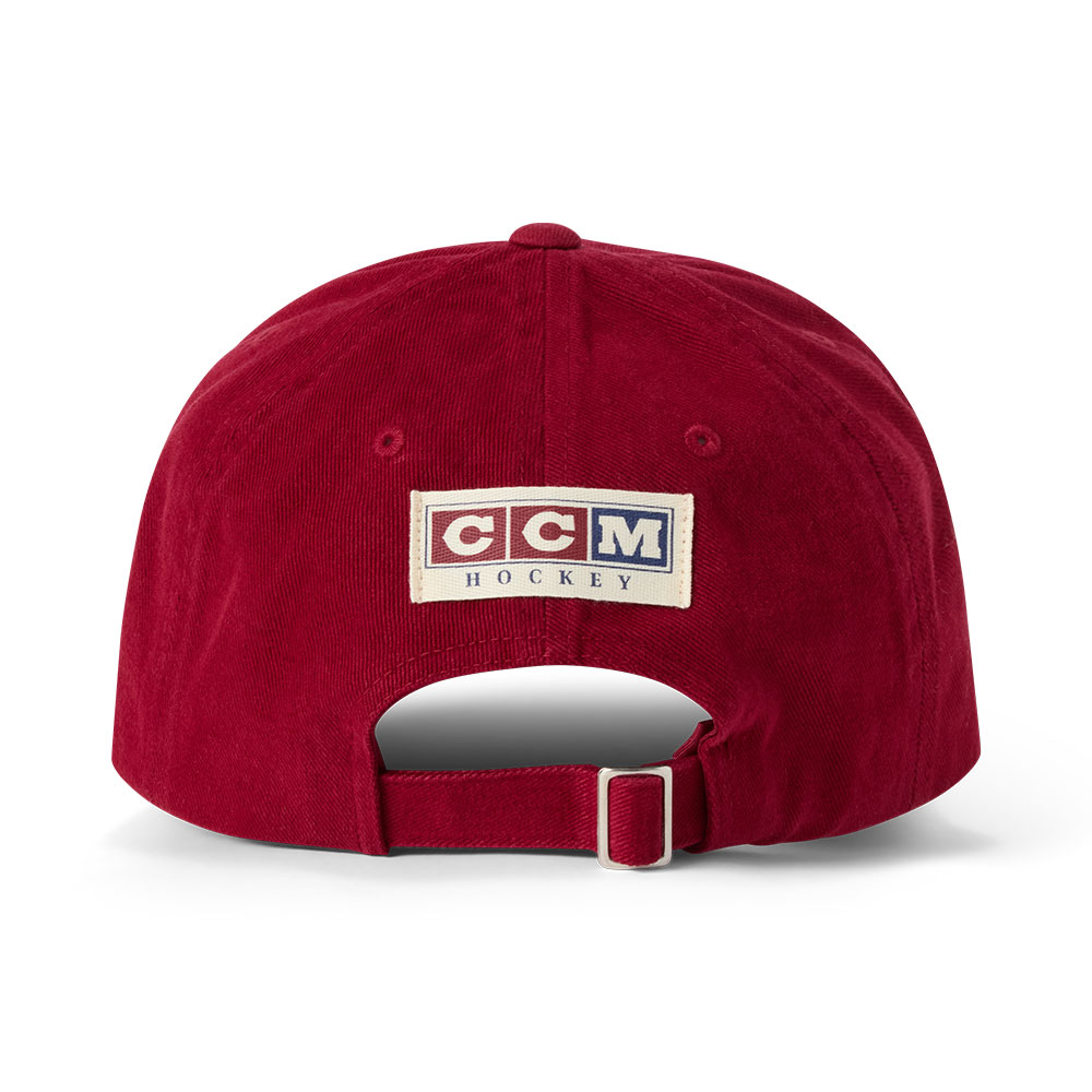 Ccm Vintage Wash Cap Burgunder