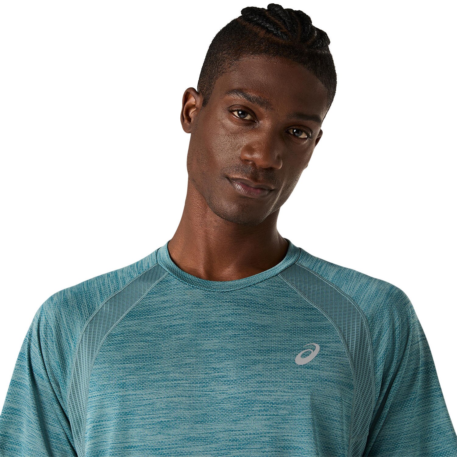 Asics Road T-skjorte Herre Turkis