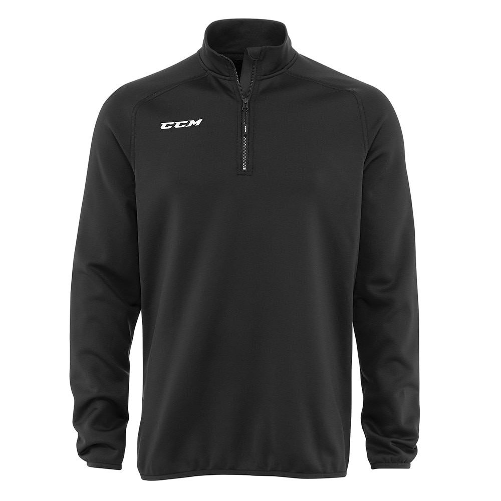 Ccm Locker Room Half Zip Genser Svart