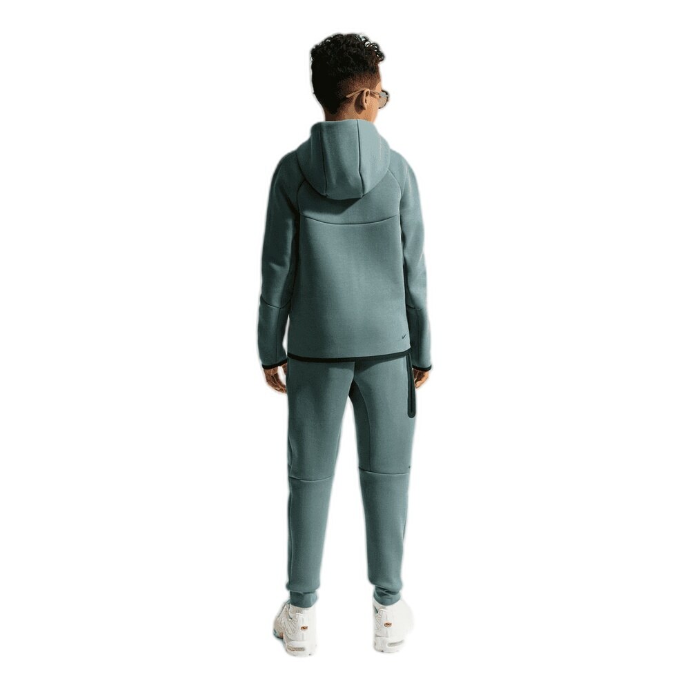 Nike Sportswear Tech Fleece Full-Zip Hettegenser Barn Turkis