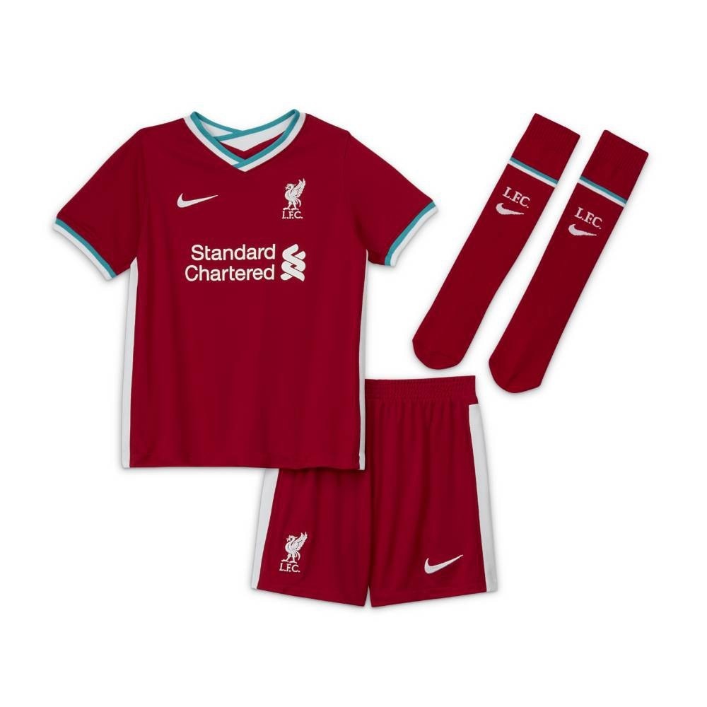 Nike Liverpool FC Draktsett 20/21 Hjemme Barn