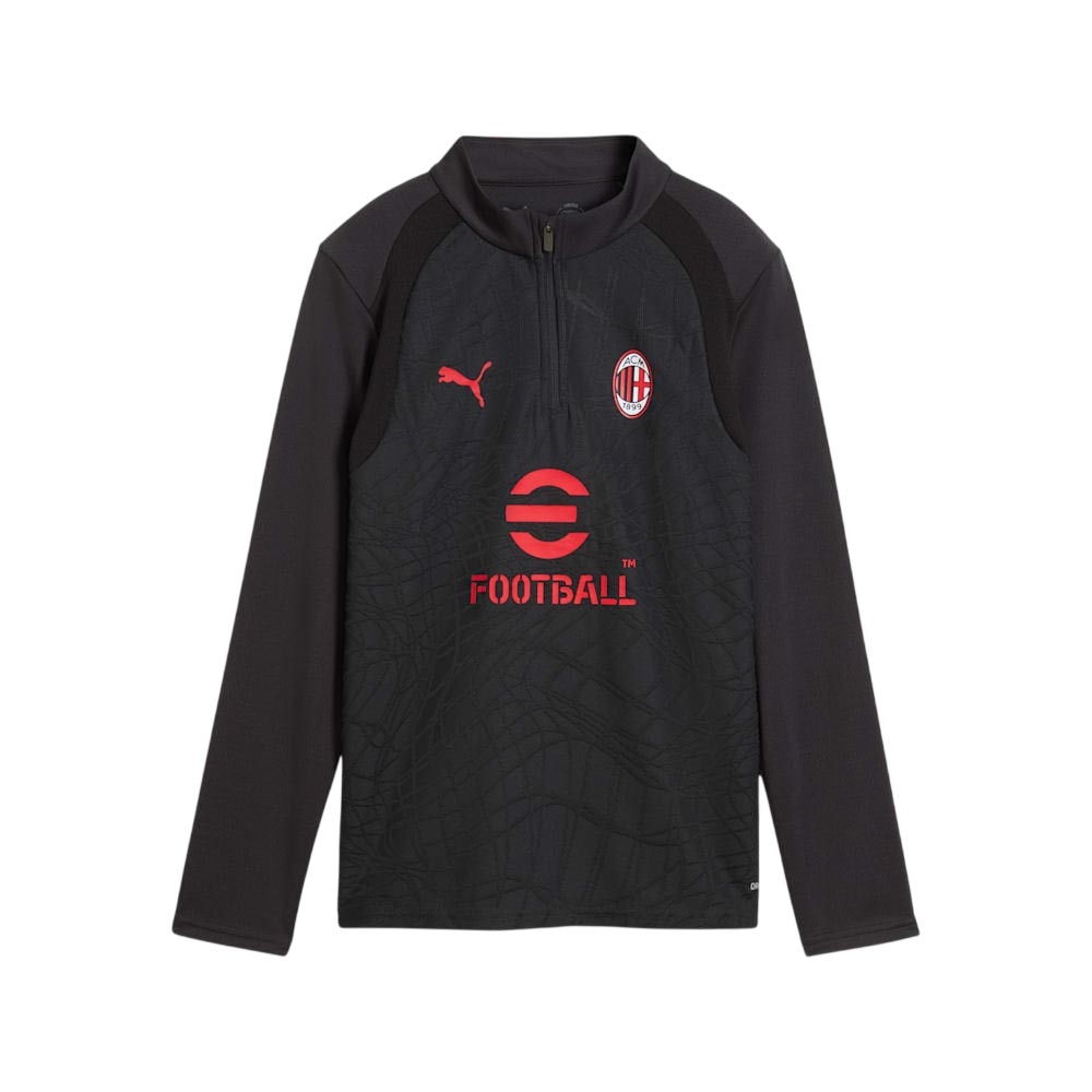 Puma AC Milan Treningsgenser 26/27 Barn Grå/Sort/Rød