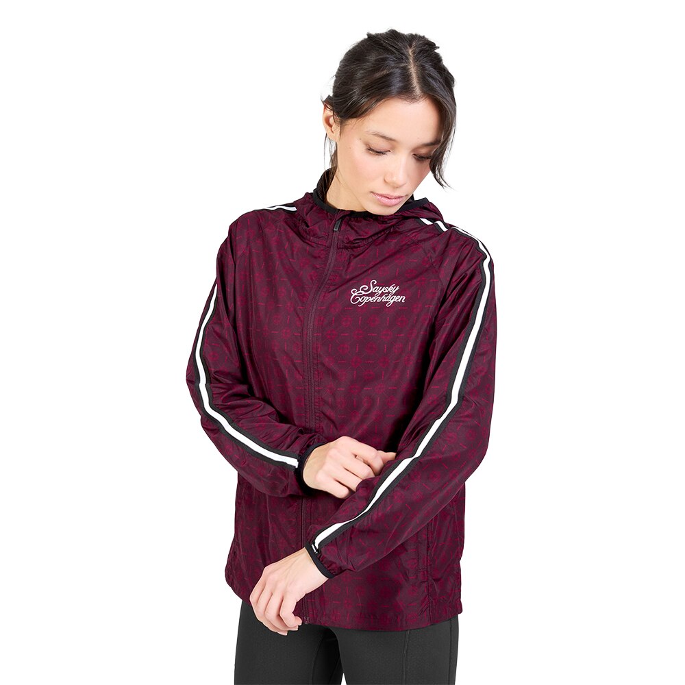 Saysky Couture Pace Løpejakke Dame Burgunder