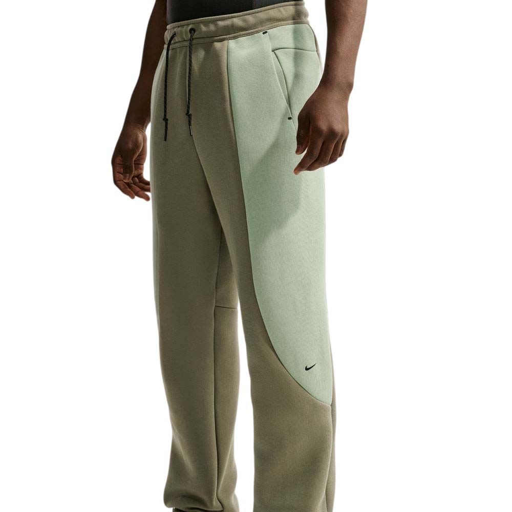 Nike Tech Fleece Pro Color-Block Fritidsbukse Grønn/Grå