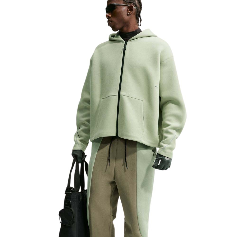 Nike Tech Fleece Pro Color-Block Fritidsbukse Grønn/Grå