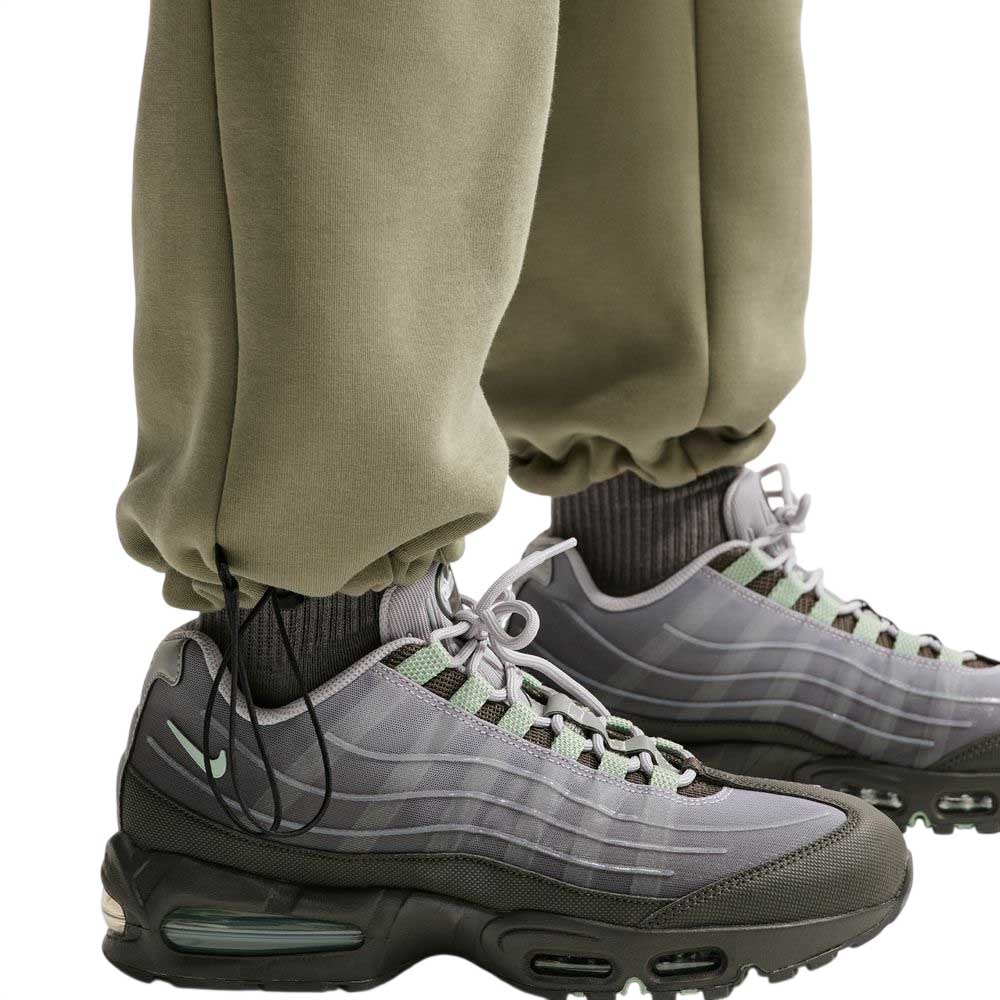 Nike Tech Fleece Pro Color-Block Fritidsbukse Grønn/Grå