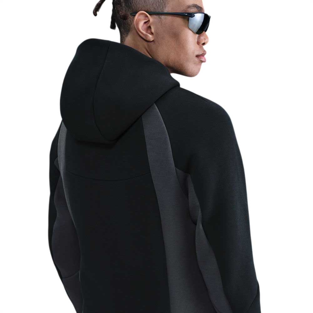 Nike Tech Fleece Pro Color-Block Fritidsjakke Sort/Grå