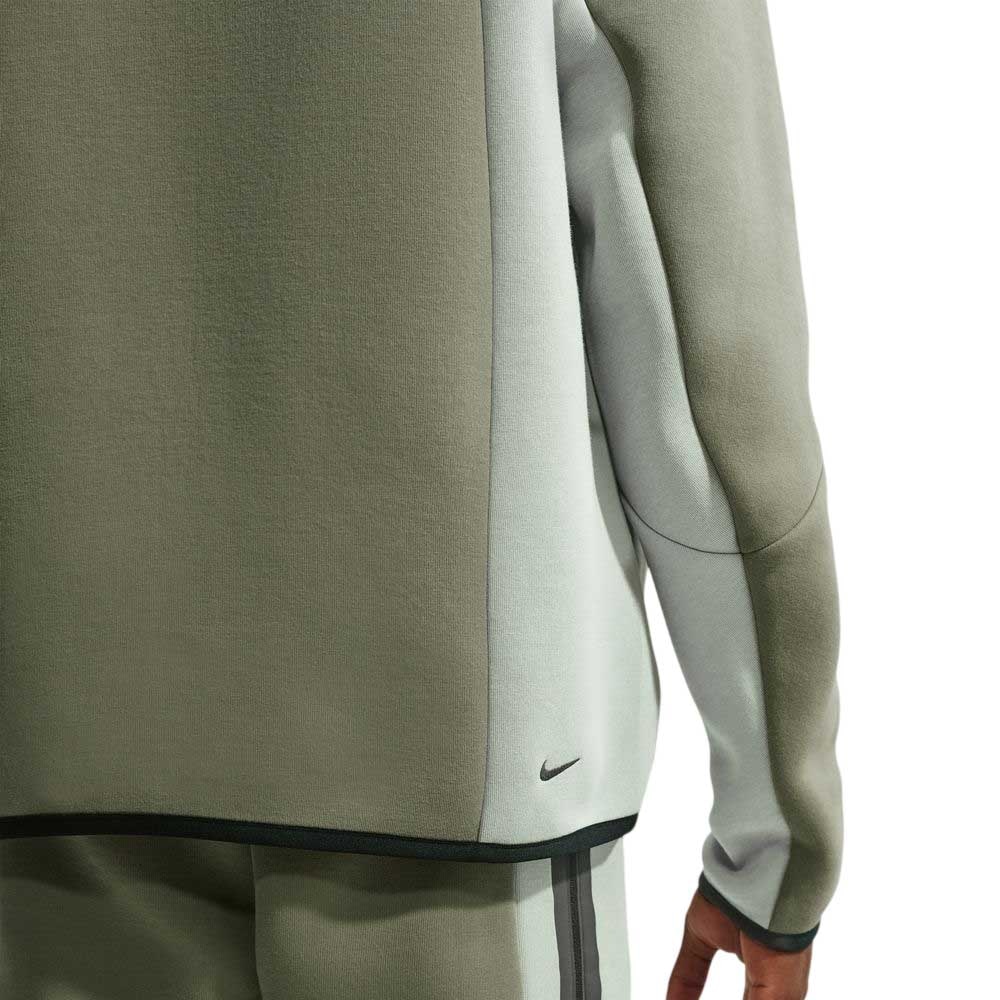 Nike Tech Fleece Pro Color-Block Fritidsjakke Grønn/Grå