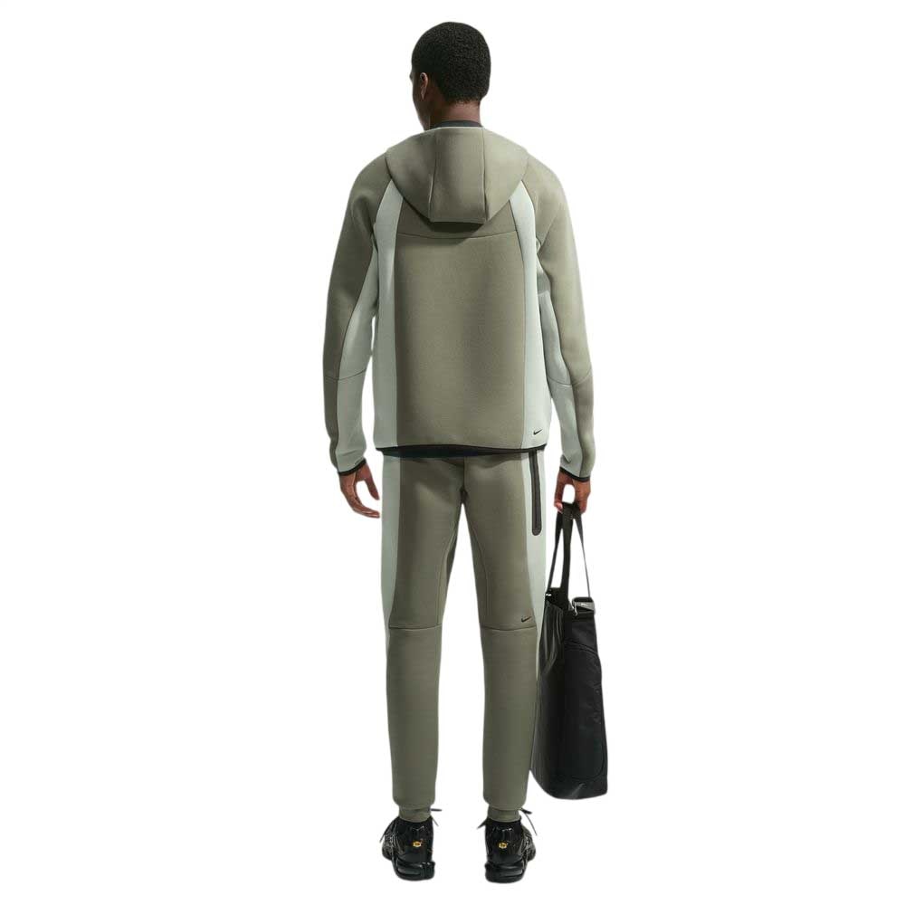 Nike Tech Fleece Pro Color-Block Fritidsjakke Grønn/Grå