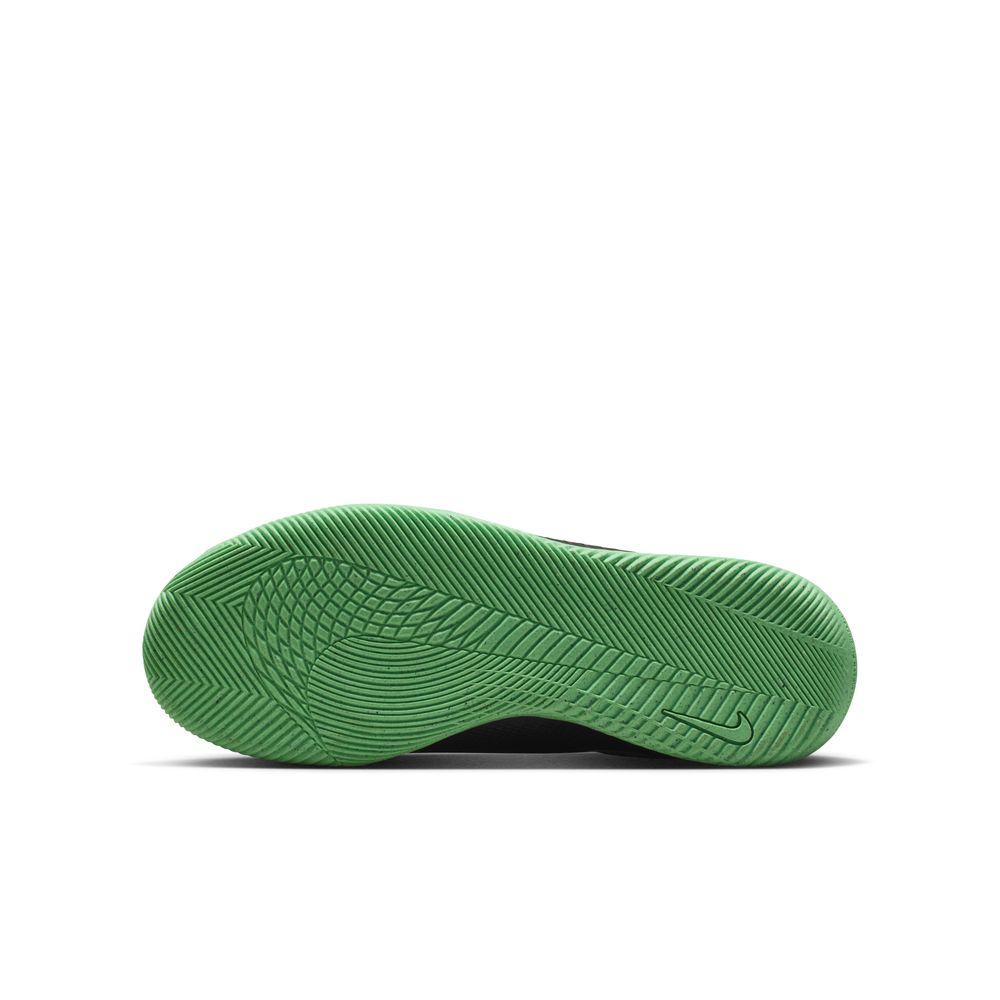 Nike Mercurial Vapor 17 Club IC Innendørs Fotballsko Barn Shadow Sort/Grønn