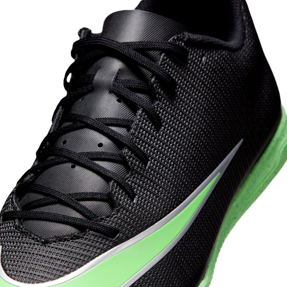 Nike Mercurial Vapor 17 Club IC Innendørs Fotballsko Shadow Sort/Grønn