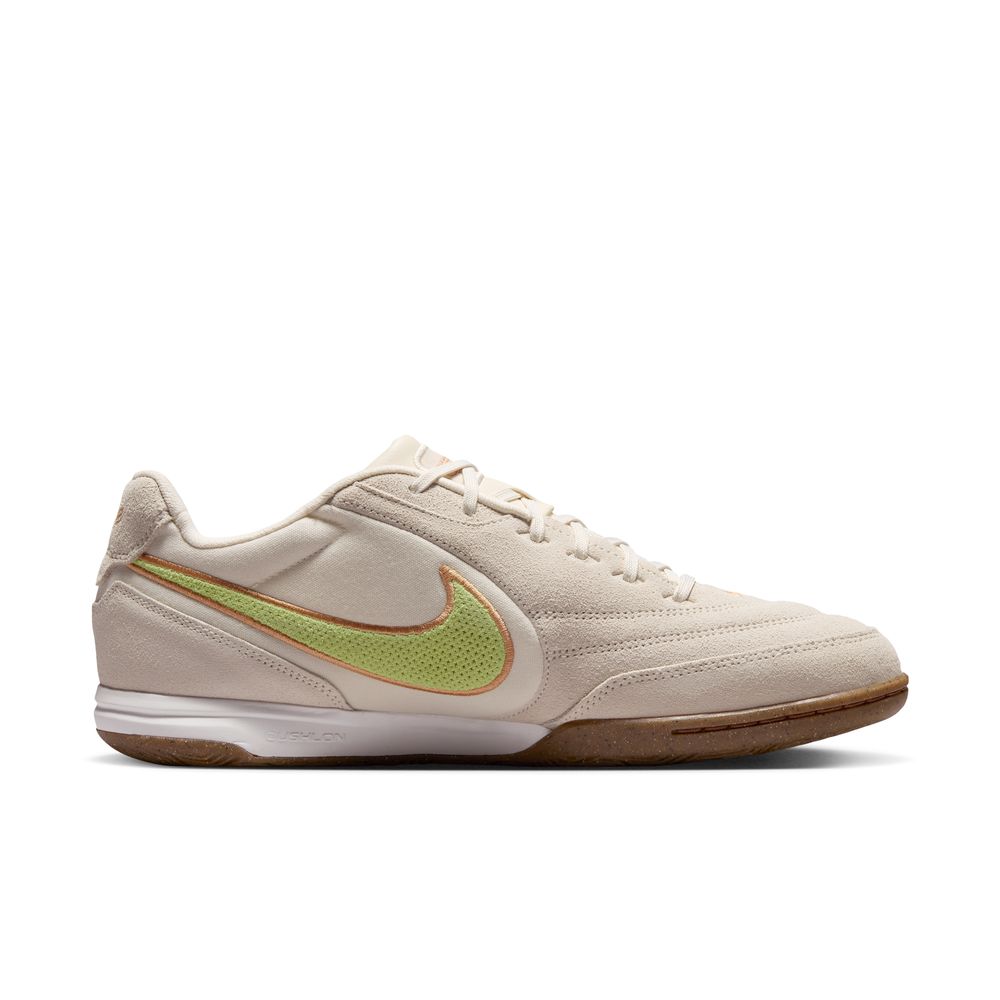 Nike Tiempo Streetgato Premium IC Futsal Innendørs Fotballsko Beige/Gul