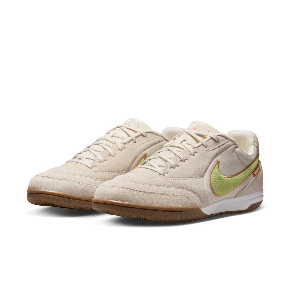 Nike Tiempo Streetgato Premium IC Futsal Innendørs Fotballsko Beige/Gul