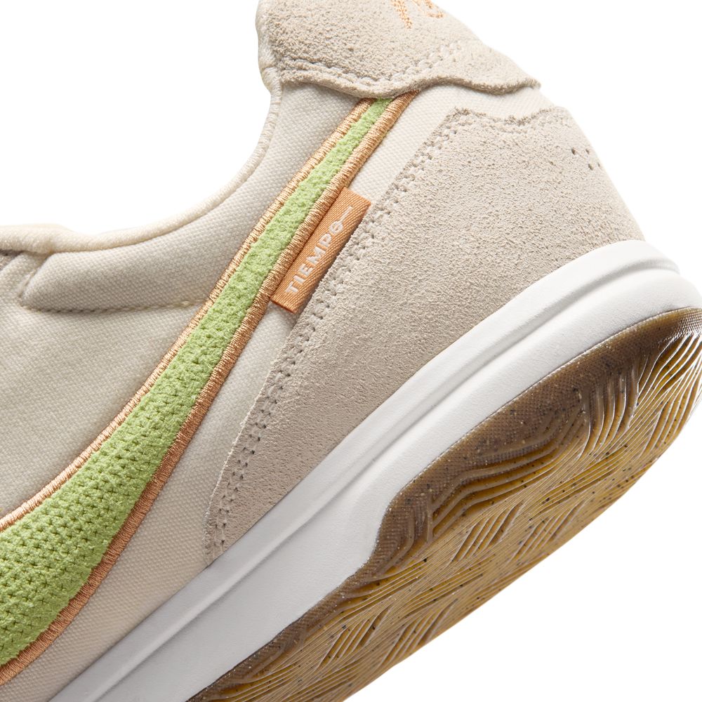 Nike Tiempo Streetgato Premium IC Futsal Innendørs Fotballsko Beige/Gul