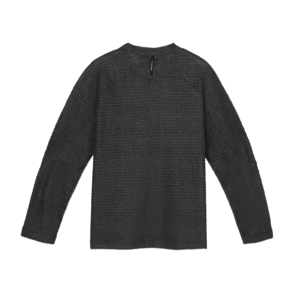 SATISFY FuzzFleece AD Langermet Trøye Herre Sort