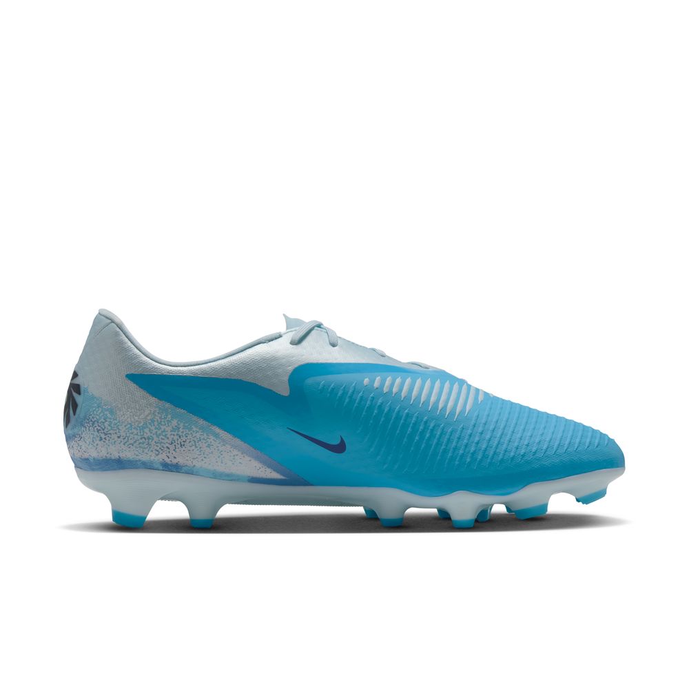 Nike Phantom 6 Low Academy FG/MG Fotballsko Haaland Blå
