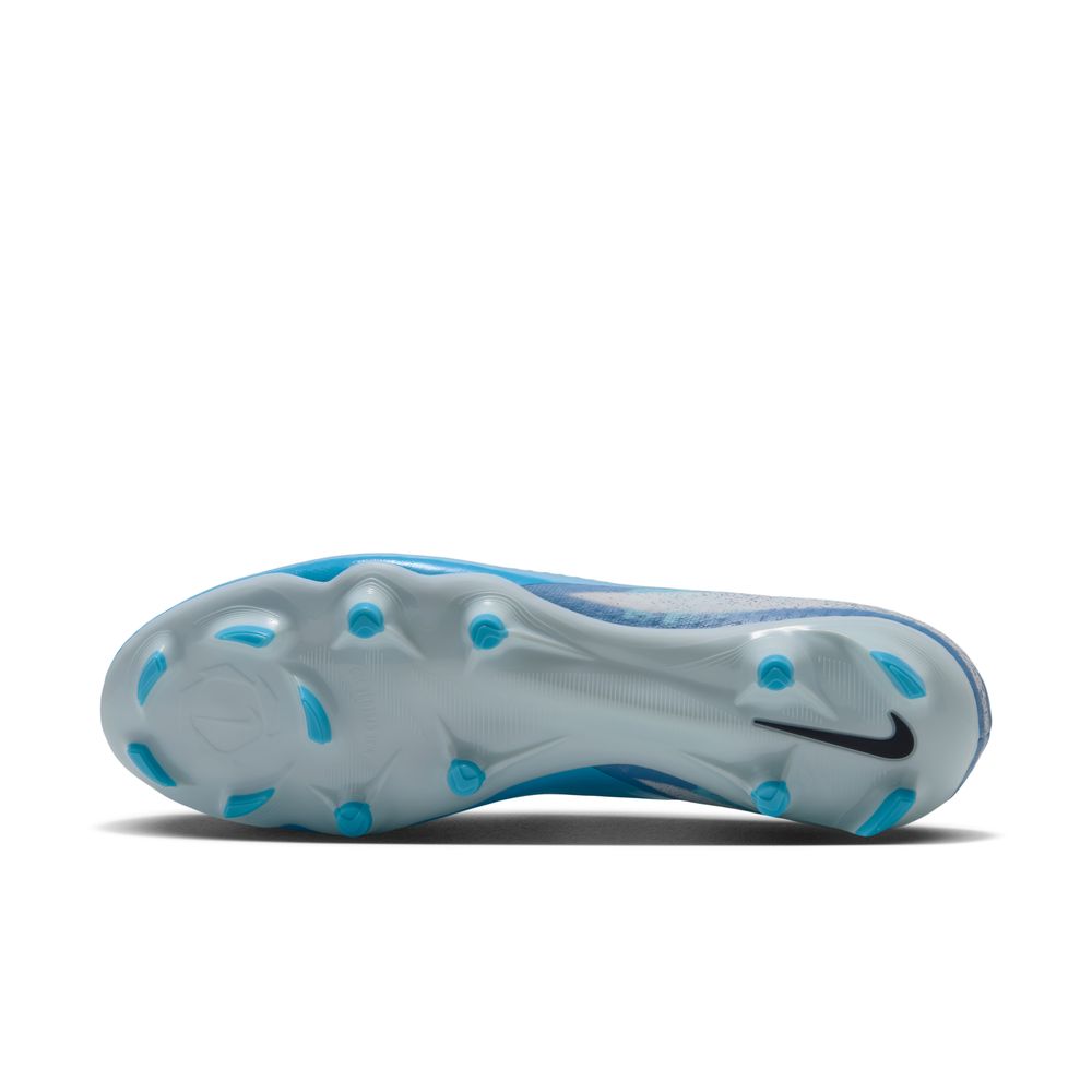 Nike Phantom 6 Low Academy FG/MG Fotballsko Haaland Blå