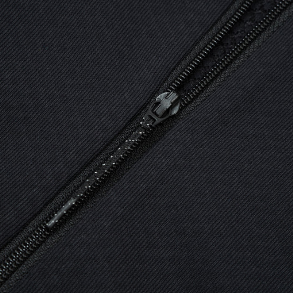 SATISFY FuzzFleece Octa Half-Zip Langermet Trøye Sort