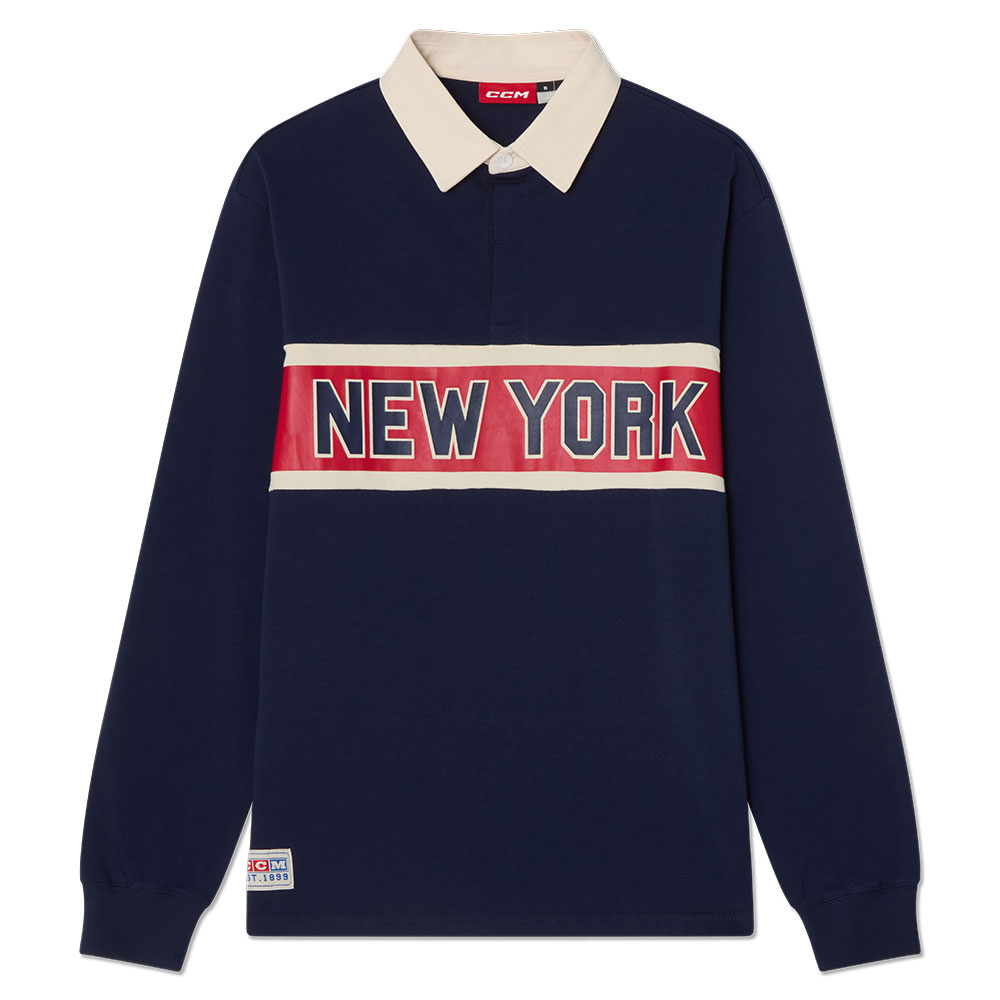 Ccm NHL Original Six Rugby Trøye New York Rangers