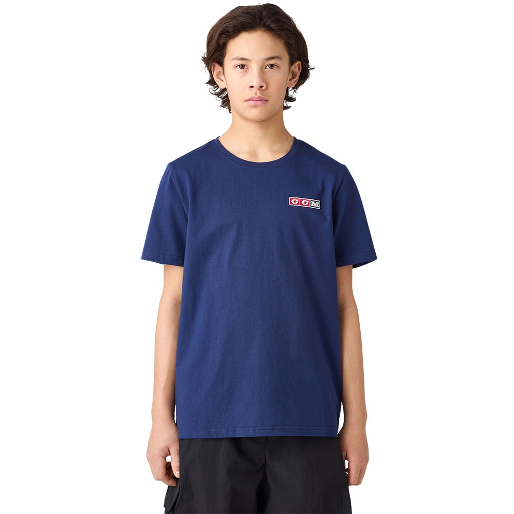 Ccm Vintage Wash Barn T-skjorte Marine