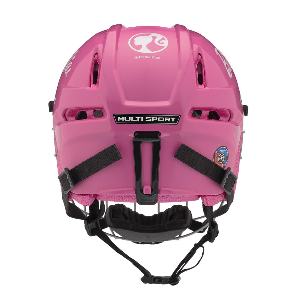 Ccm X Barbie Barn Combo Hockeyhjelm Rosa
