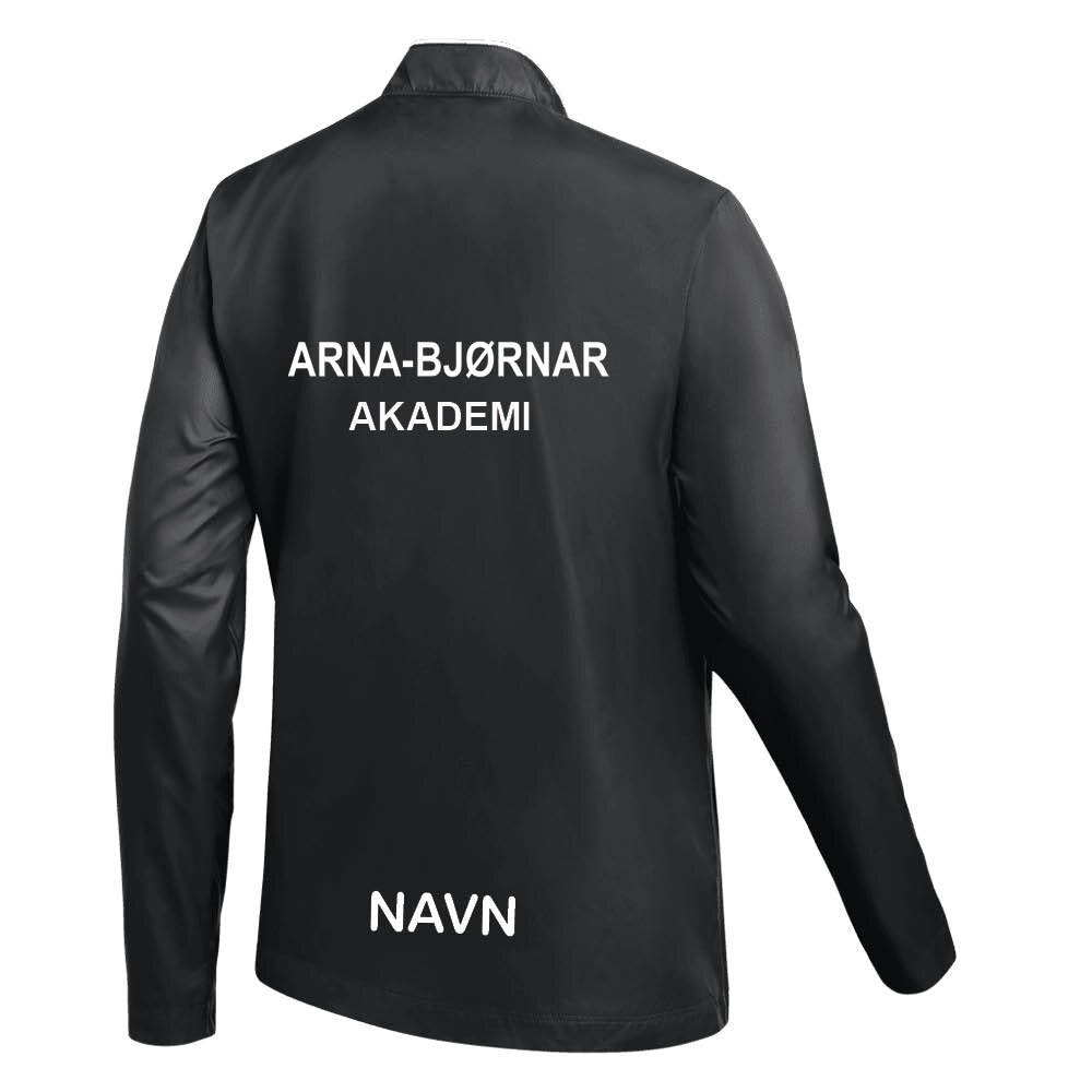 Nike Arna-Bjørnar Akademi Regnjakke Dame Sort