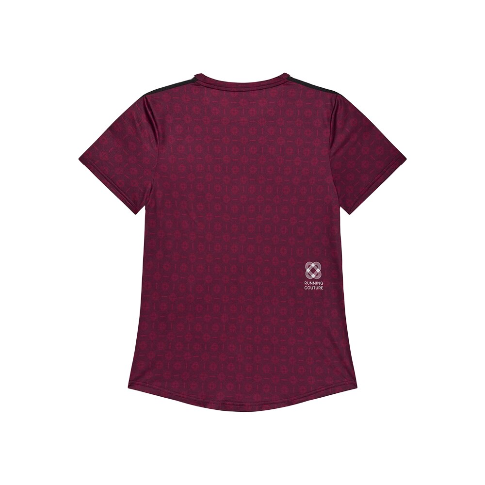 Saysky Couture Combat T-skjorte Dame Burgunder