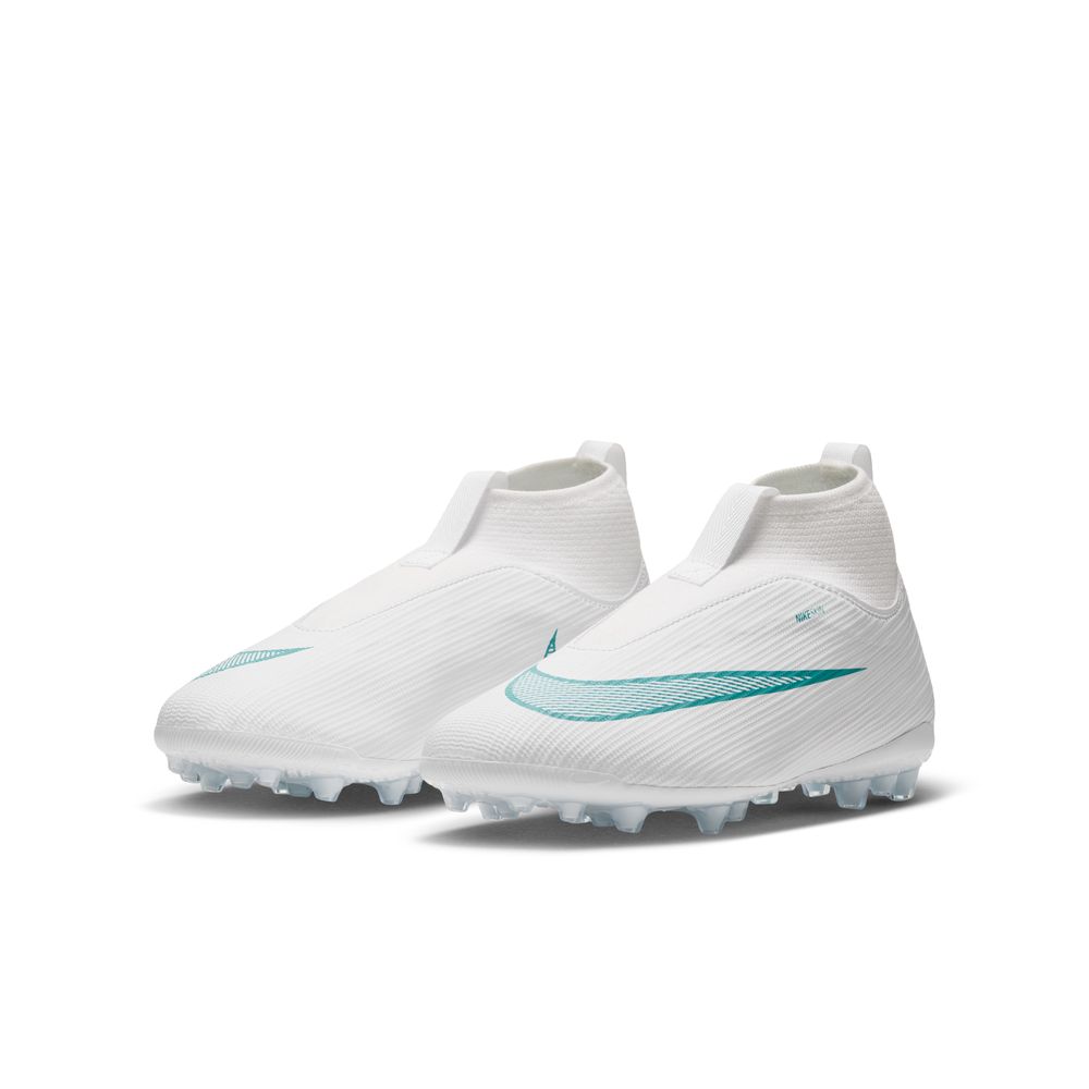 Nike Mercurial Superfly 11 Academy Laceless AG Fotballsko Barn Bright Lights