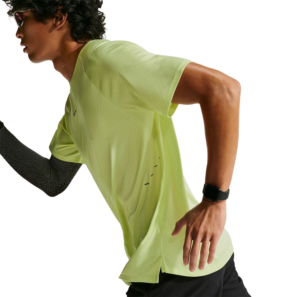 Nike Stride Aero-FIT T-skjorte Herre Gul