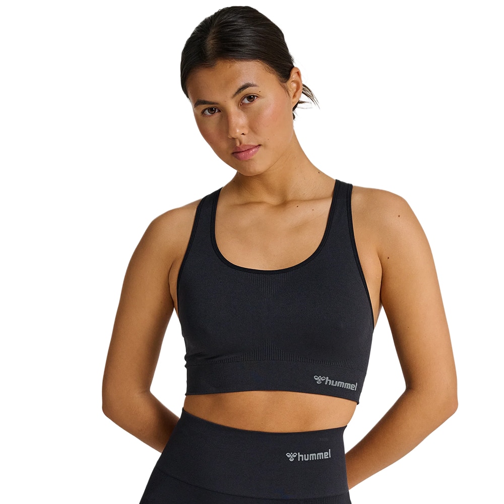 Hummel TIF Sømløs Sports-BH Dame Sort