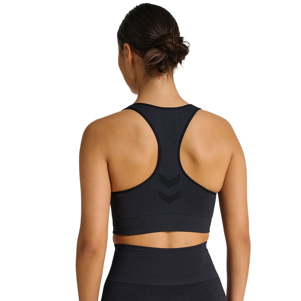 Hummel TIF Sømløs Sports-BH Dame Sort