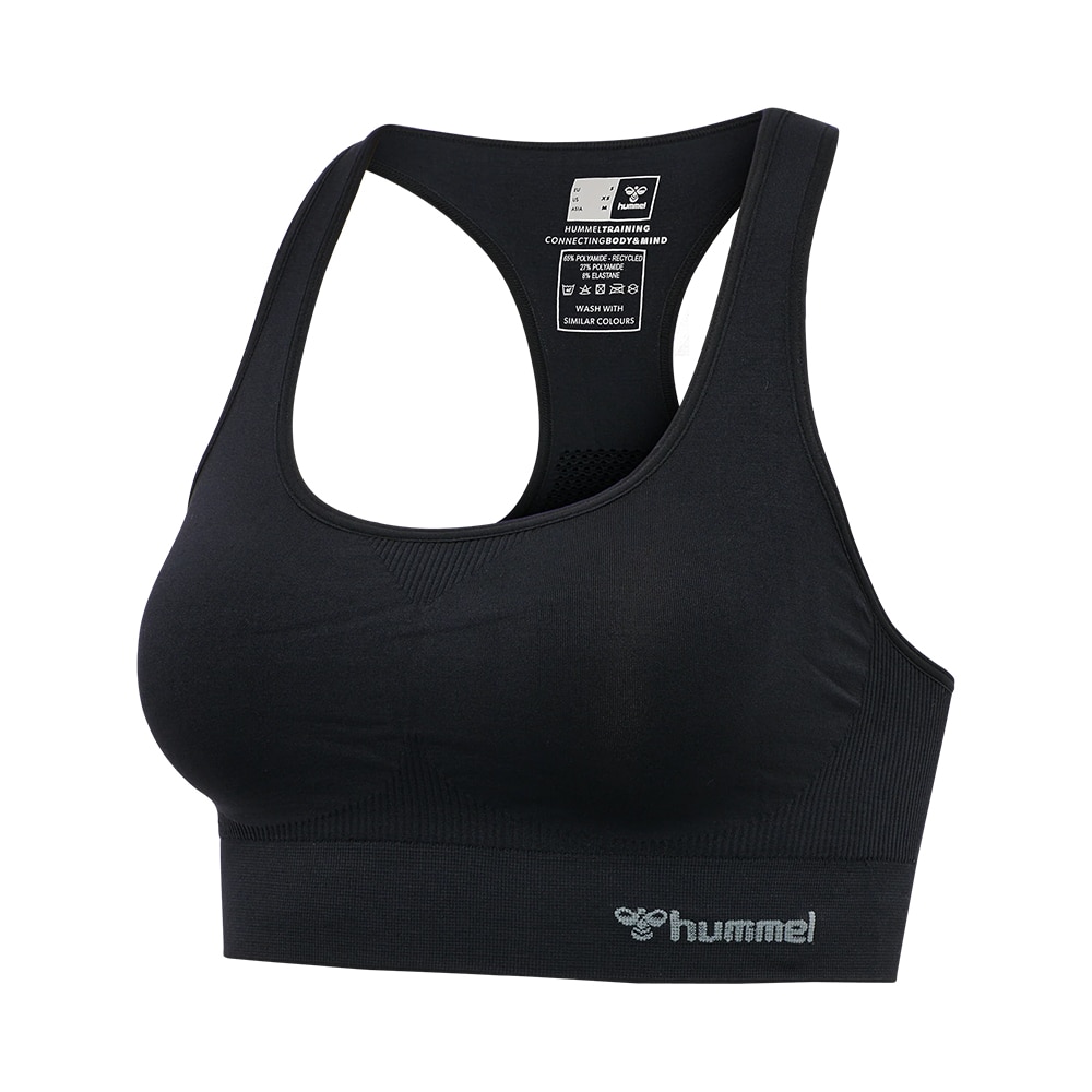 Hummel TIF Sømløs Sports-BH Dame Sort